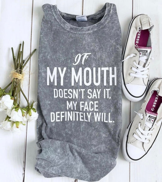 If My Mouth Doesn’t Say It