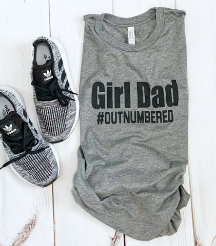 Girl Dad #outnumbered